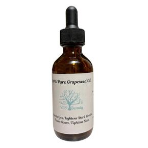 Grapeseed Oil 100% Pure & Natural Face, Hair, Skin - 4 oz.