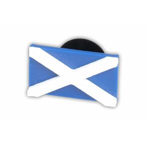 Scotland Flag Shoe Charm, Made in USA