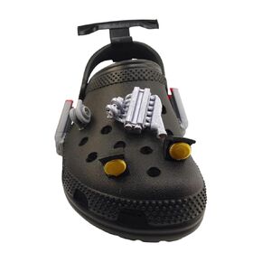 Complete Car Kit for Crocs – Custom Engine, Headlights, Exhaust, Turbo, Wing Accessory, Fun & Stylish Add-On