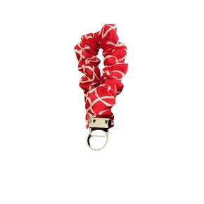 Valentine's Day Scrunchie Keychain | Keyfob Scrunchie Wristlet | Women's Gift | Valentine's Day Pattern | Keyring Scrunchie