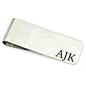 Initials Money Clip Personalized Wallet Money Wallet Personal Money Wallet Initials Son Husband Grandpa Money Clip Men's Initials Gift Money The Georgetown Money Clip INITIALS-MONEY