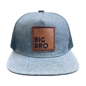 Big Bro Snapback Hat (Kids Youth, Black)