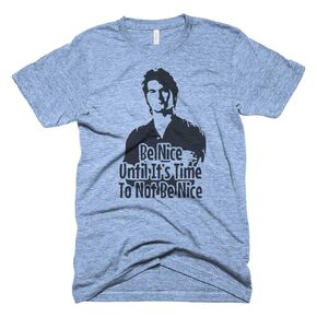 Be Nice Until Its Time To Not Be Nice T Shirt Vintage Movie Shirts Roadhouse Shirt 80s Shirts Funny Graphic Tees Movie Slogans Quotes Shirts