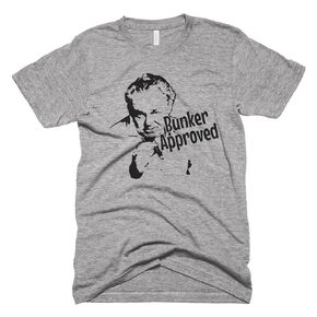Bunker Approved T-Shirt Vintage Tv Sitcom Shirt Retro Shirt All in the Family Shirt 70s Tees Archie Bunker Shirt Vintage Graphic Tees Tv Gift