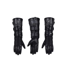Starkiller 501st Leather Gauntlet Gloves by Gladiator Polo (Medium)