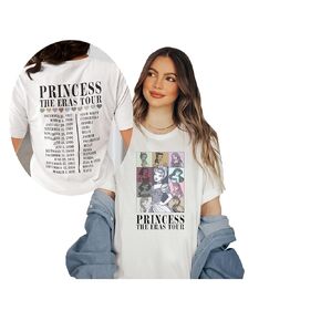 Princess Tour Shirt, Princess Characters Shirt, Girl Trip Shirt, Tour Shirt, Princess Pinky Shirt, Girls Concert Shirt.