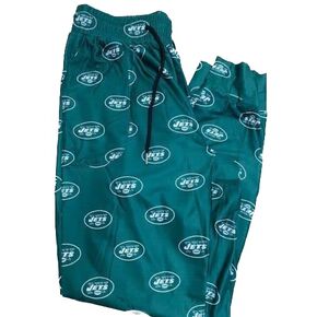 Football Jets Womens Loose Fitting Jogger Lounge Pants Drawstring with Pockets - Ships Free!