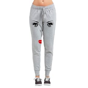 Anime Manga face Print Women's Loungewear Lounge Pants