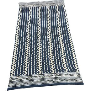Indian Sarong for Women - Traditive Print Hand Block Print Print Print Print Beach Ap Pareo Gift Association ، Summer Dresses Mud Cloth Gift Cotton Sarong (Brown)