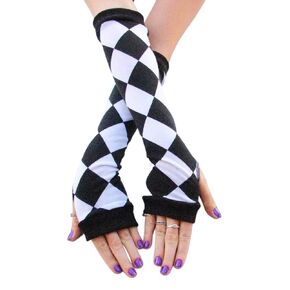 Harlequin Jester Arm Warmers