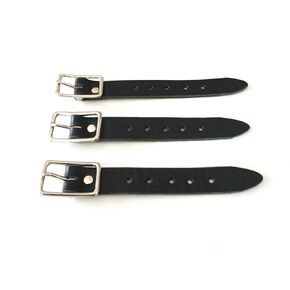 Kilt Extender Buckle Straps for Tight Fitting Kilts (1 inch, 2 pc set)
