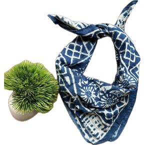 100% Organic Cotton Bandana For Men and Women - Cotton Bandana Paisley Design Scarf floral bandana, women bandana, small pet bandana, men bandana, hair scarf, neckerchief hiking, hair bandana, organic