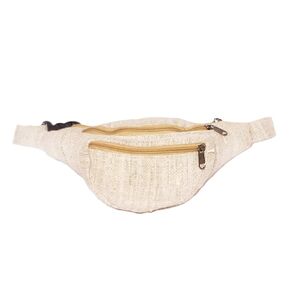 Hemp And Cotton Fanny Pack (Natural Hemp)