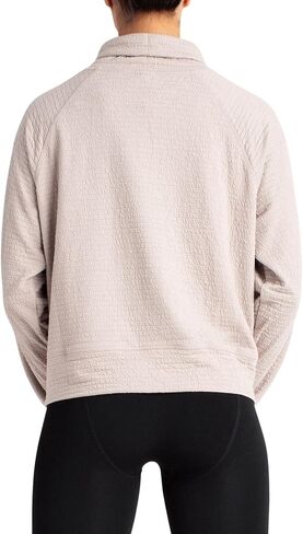 Danskin Women's Funnel Neck Textured Pullover Top in Saudi Arabia