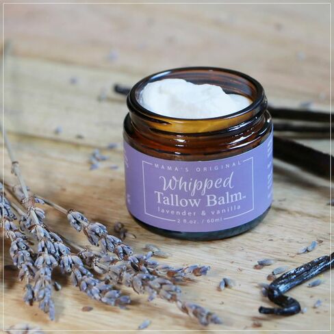 Handmade Whipped Tallow Balm, 100% Grass-fed Beef Tallow for Skin, Organic Jojoba Oil, All-Natural Tallow Face Moisturizer, Relief for Dry Skin, Eczema, Baby, All Skin Types - 2 oz (Simply Unscented) in Saudi Arabia