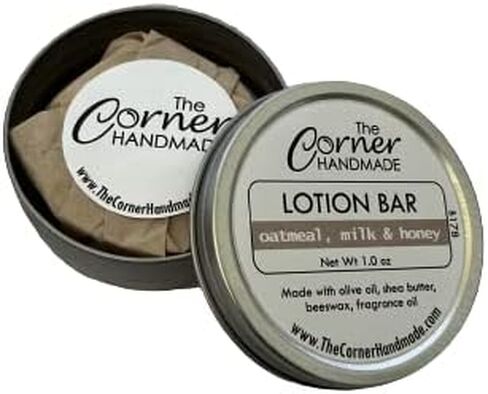 Lotion Bar Moisturizer with Beeswax and Shea Butter for Dry Skin 1 Ounce (Eucalyptus Spearmint) in Kuwait