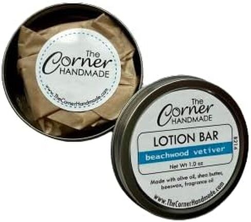 Lotion Bar Moisturizer with Beeswax and Shea Butter for Dry Skin 1 Ounce (Eucalyptus Spearmint) in Kuwait