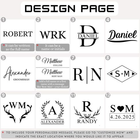 محفظة مخصصة للرجال - محافظ مخصصة ، monogram مخصصة ، هدية للزوج ، الأب ، الابن ، صديقها ، الذكرى السنوية ، الجد ، الخريجين ، عيد ميلاد ، زفاف وعريس ، هدايا للرجال in Kuwait