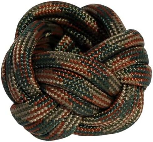 Neckerchief Slide Woggle for Scouts Paracord Turks Head Knot Camoflauge by KNOTS SO FAST (Camo Tan) in Kuwait
