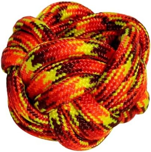 Neckerchief Slide Woggle for Scouts Paracord Turks Head Knot Camoflauge by KNOTS SO FAST (Camo Tan) in Kuwait