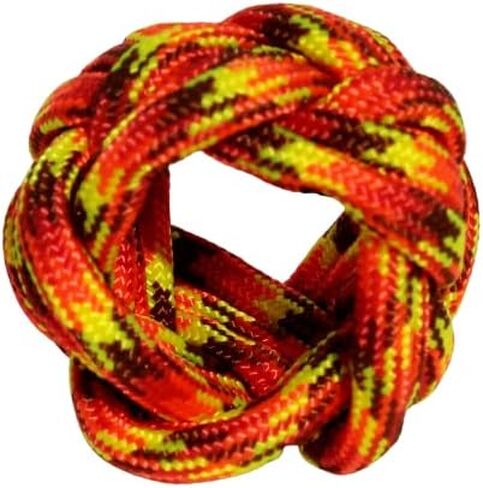 Neckerchief Slide Woggle for Scouts Paracord Turks Head Knot Camoflauge by KNOTS SO FAST (Camo Tan) in Kuwait