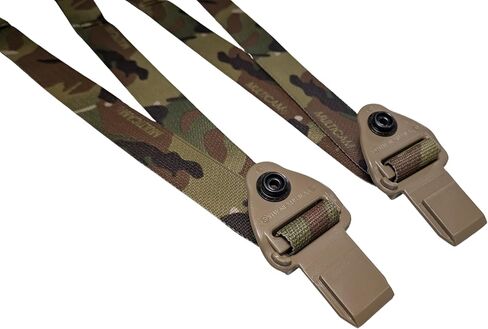 Military Mil-Spec Assault ILBE MOLLE Rucksack Backpack Field Pack Replacement Quick Release Lower Shoulder Straps (MultiCam) in Saudi Arabia