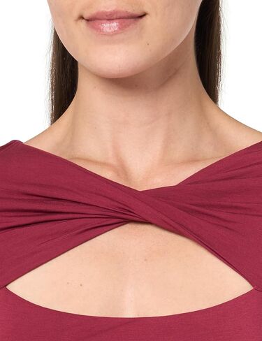 GUESS Women's Long Sleeve Twisted Yoke MENA Top in Saudi Arabia