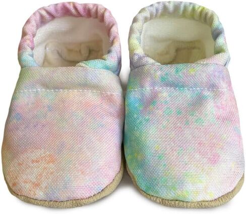 Organic Soft Sole baby shoes | First Walkers Crib Shoes | Pull on soft sole Infant Shoes | Lightweight Soft Sole Crib Shoes Toddler Shoes | Baby Gift | Barefoot Feeling | Wide Toe Box | Vegan | Recycled (Evora, Size 2 (6-12 Months)) in Saudi Arabia