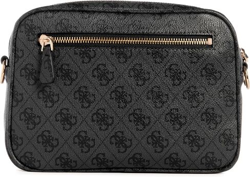 GUESS Meridian Camera Bag, Mocha Logo in Saudi Arabia