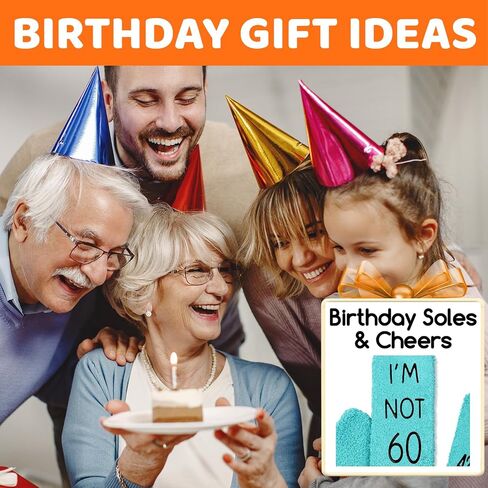 HAPPYPOP 60th Birthday Gifts for Women in Their 60s, Funny Cool Birthday Gifts for 60 Year Old Woman, Gifts for Older Elderly Women Old Lady Gifts in Saudi Arabia