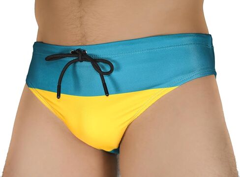Bahamas Flag Men's Swimbrief - Men's Patriotic Swimbrief - Bahamas Flag Bikini Brief - Bahamas Pride Swimwear in Saudi Arabia
