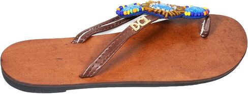 DC1 AFRICAN MADE WOMEN LEATHER SLIPPERS ZOW (US WOMEN 11) in Saudi Arabia
