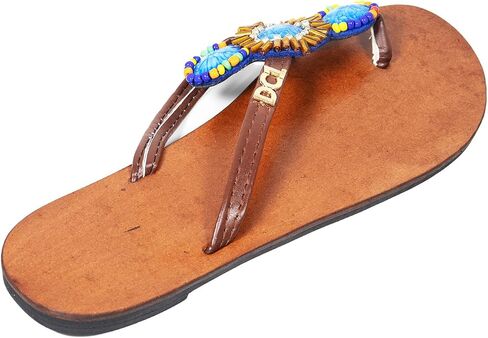 DC1 AFRICAN MADE WOMEN LEATHER SLIPPERS ZOW (US WOMEN 11) in Saudi Arabia