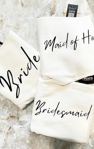 Custom Bride Sweatpants Joggers Wedding Gift Bridal Future Mrs. Honeymoon Pajamas (L) in Saudi Arabia