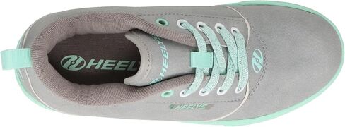 Heelys Boy's Pro 20 Skate Shoe, Charcoal, 1 Big Kid in Saudi Arabia
