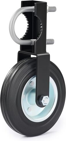 CO-Z عبوتان من عجلات البوابة شديدة التحمل مقاس 6 بوصات للبوابة الدوارة، عجلة مساعدة لبوابة السياج ذات سلسلة سعة 500 رطل تناسب أنابيب من 1-5/8 بوصة إلى 2 بوصة، وعجلات بوابة معدنية متأرجحة بزاوية قابلة للتعديل in Kuwait