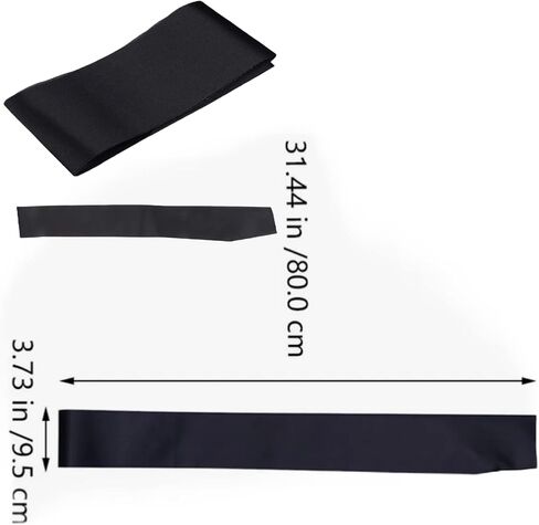 Miss Congeniality Sash for Women – Customizable Satin Sash (White) in Saudi Arabia