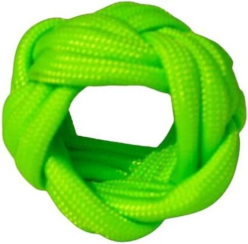 Neckerchief Slide Woggle for Scouts Paracord Turks Head Knot Neon (Electric) in Saudi Arabia