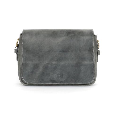 Handmade Leather Women Purse with Crossbody Strap, Personalized Leather Handbag, Engraved Crossbody Shoulder Bag, Brown in Kuwait