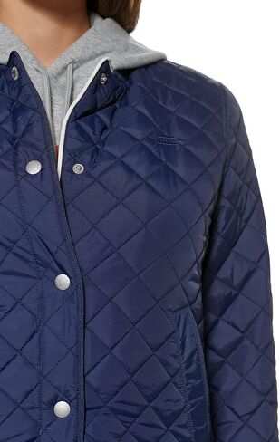 Levi's Women's Diamond Quilted Bomber Jacket, Sea Green, 1X in Saudi Arabia