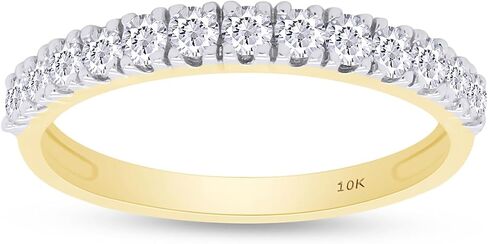 SAVEARTH DIAMONDS 0.4CTTW G-H 2.26 مم عرض مويسانيتي مختبر خلق الماس نصف الخلود خاتم الزواج من الفضة الاسترليني للنساء in Saudi Arabia