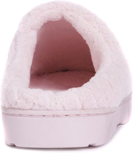 MUK LUKS womens Women's Micro Chenille Clog Slipper, Blue, X-Large US in Saudi Arabia