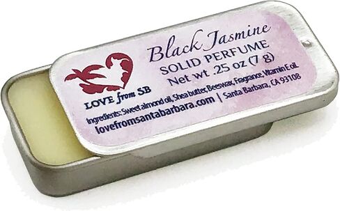 Compact Personal Solid Perfume | Convenient, fits in your purse or travel bag | Luxurious Artisan Spa Gift (Lilac) in Kuwait