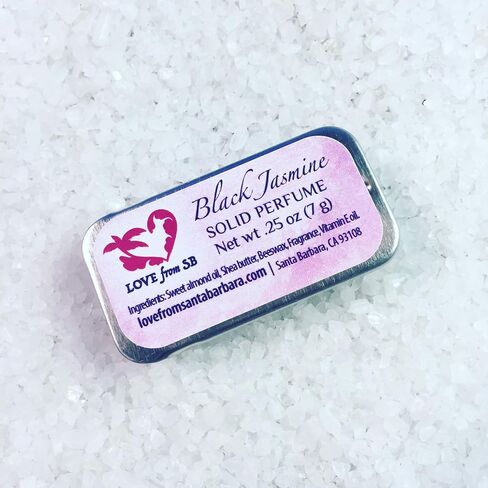 Compact Personal Solid Perfume | Convenient, fits in your purse or travel bag | Luxurious Artisan Spa Gift (Lilac) in Kuwait