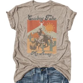 البرية الروح تي شيرت المرأة خمر الغربية ليوبارد ابيض المحملة القمم بوهو البقرة الجمجمة روديو قميص الغربية رعاة البقر قميص بلايز in Kuwait