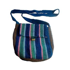 Andean Bag handmade Blue Sky/Artesanal Aspenandes
