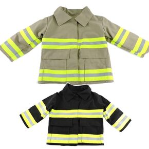 Baby or Toddler Firefighter Jacket bunker gear look