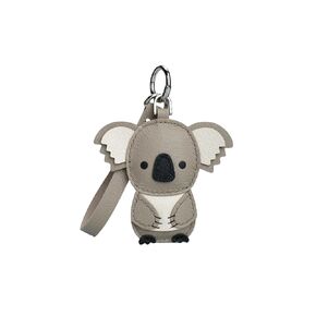 Leather Koala Charm for Handbags, Purses, Totes, Keychains and Cars Handmade with Alran Sully Goatskin (Leather strap)