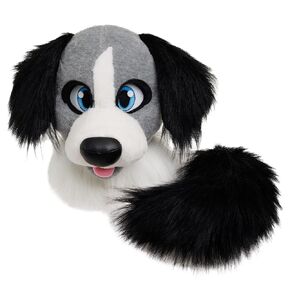 Dog fursuit head and tail for kids 9-15 Oneandonlycostumes