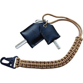 large and small key covers with long Lanyard keychain,key sleeve for broken car key